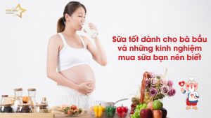 sữa tốt cho bà bầu